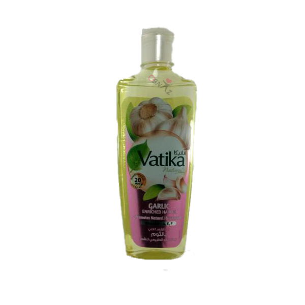 تصویر روغن مو عصاره سیر واتیکا Vatika Garlic Promotes Natural Hair Growth Oil 